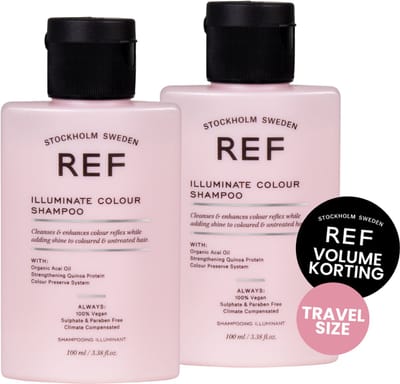 REF ILLUMINATE COLOUR SHAMPOO 2X 100ML TRAVELSIZE VOORDEEL