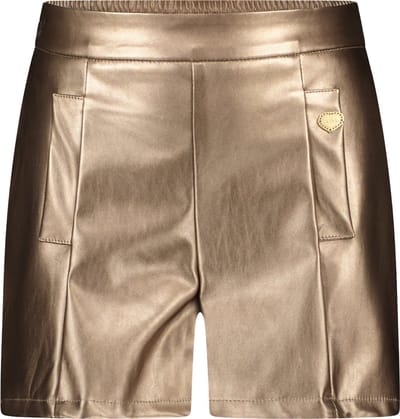 Le Chic Fake Leather Shorts DOUTZEN C408-5660 - Maat 164