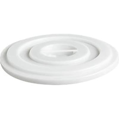 Deksel van HDPE, 50 liter, naturel