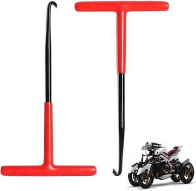 Set van 2 Veerhaken voor Remveren - Professionele Gereedschap voor Motoren, Fietsen en Snowscooters - 16 x 8 cm