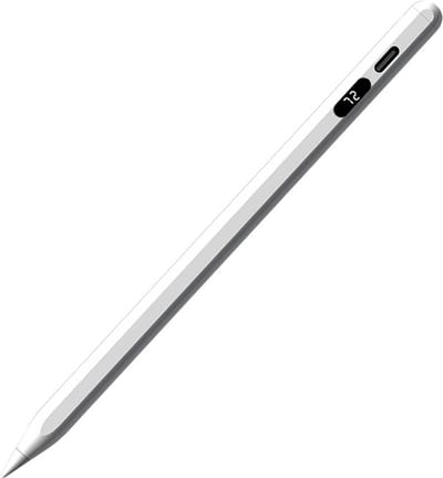 DrPhone EvoSketch Precision - Digitale Stylus Pen met LED Real Time power display & Tilt-gevoelig - Geschikt voor alle capacitieve touchscreens IOS/Android-systeem smartphones/tablets