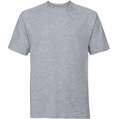 Russell Heren Viscose Zwaargewicht T-shirt (Licht Oxford)