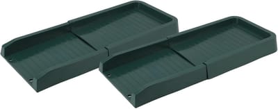 Regenpijp Verlengstuk - Goot Uitbreiding - Waterafvoer Beheer - Voorkomt Bodemerosie - 35x26.5x7.5cm - Groen