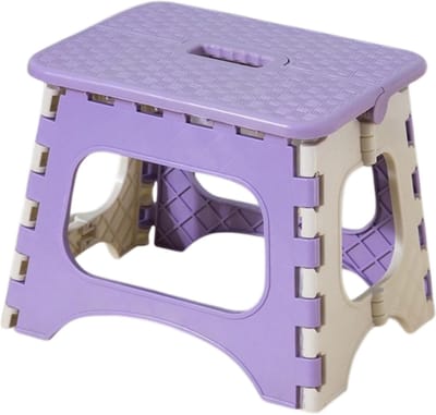 Inklapbare klapkruk van 20 cm met antislip kunststof voor kinderen, ideaal voor keuken en badkamer, trapladder gebruik