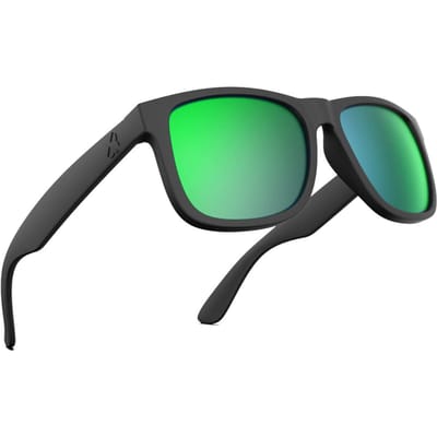 JULI Lunettes de Soleil à Verres Polarisés Hommes et Femmes Protection UV 400 Lunettes de Soleil Rectangulaires Conduite Course à Pied Pêche Lunettes Homme 8806 XL