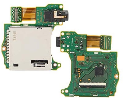 Dailygoods- Game Card Slot Vervanging - Host Kaartsleuf - Reparatie Accessoire - Metaal/ABS - 4.2x3.8x0.5 cm - 1 Stuk - Game Cartridge