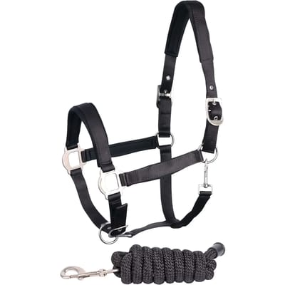 Satijnen paarden halsterset Harry's Horse