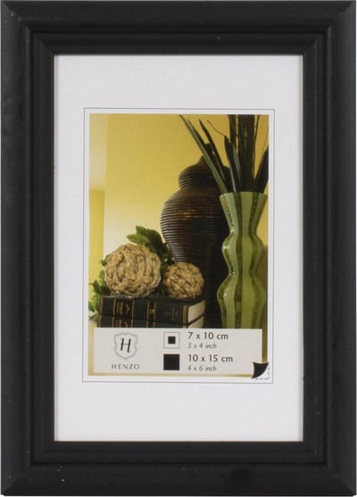 Fotolijst - Henzo - Artos - Fotomaat 10x15 cm - Zwart
