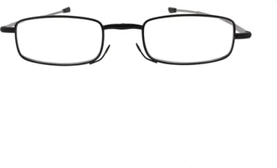 Noci Eyewear ICB356 Travel Leesbril +1.00 - Zwart - Compact in hard case zipper