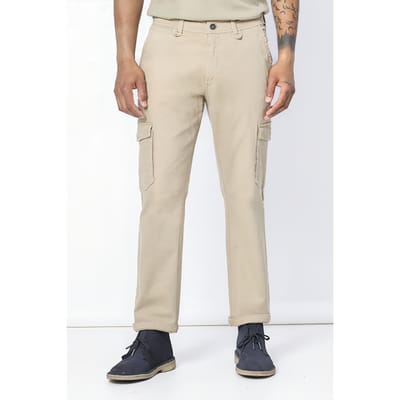 JC Rags John Cargo Chino Camel Uni Taille: W28L34 | Pantalons Cargo Outlet | Homme | Marron