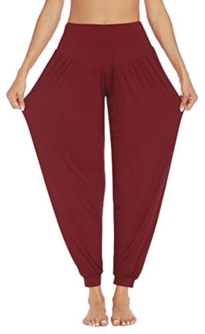 Dames Yogabroek Lange Harembroek Sport Joggingbroek Oversized Vrijetijdsbroek Elegante Sportbroek