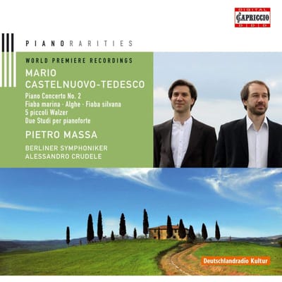 CD PIETRO MASSA - Castelnuovo-Tedesco: Pianoconcert 5046 Capriccio 2010 Niet-Japan Klassiek Gebruikt gray