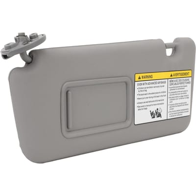 Zonneklep 7432042420B0 Linker Bestuurderskant Multifunctionele Zonneklep Scherm met Make-upspiegel Vervanging Voor RAV4 2004 tot gray