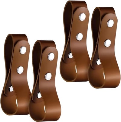 Verstelbare middeleeuwse riemen met holster voor zweep van PU-leer, bruin, handgemaakt, ideaal voor cosplay, Halloween en paardrijden