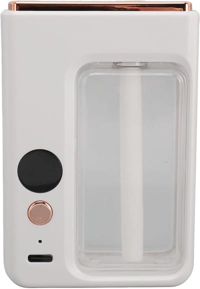 Automatische luchtverfrisser voor wandmontage, geurverspreider voor badkamer en woonkamer, dubbel gebruik en stijlvolle aromatherapie