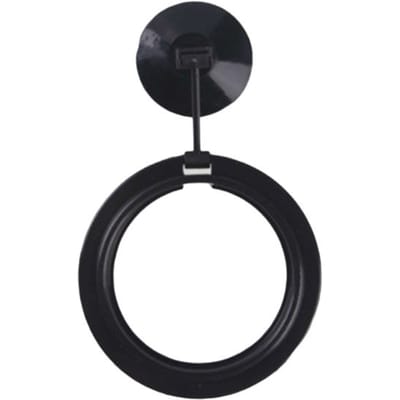 Anneau d'alimentation pour poissons d'aquarium, station flottante en forme de cœur, plateau de nourriture carré et rond avec ventouse, accessoire pour aquarium black