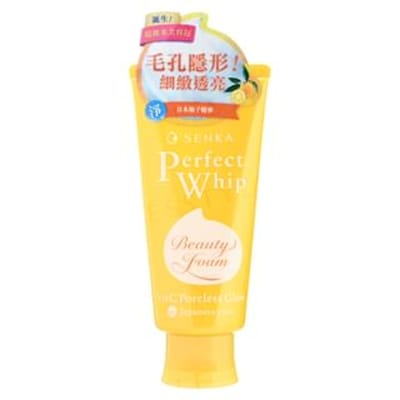 Shiseido - Senka Perfect Whip Yuzu Vit C Poreless Glow Face Wash - Gezichtsreiniger