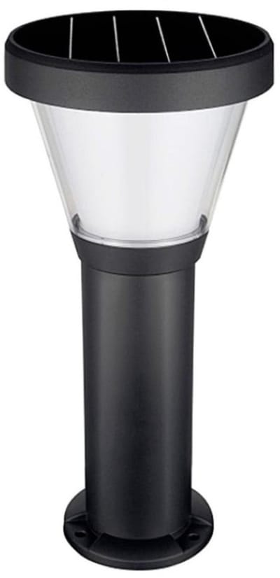 Iplux® - Oslo - Solar Tuinverlichting - Warm wit - Staande lamp 68cm