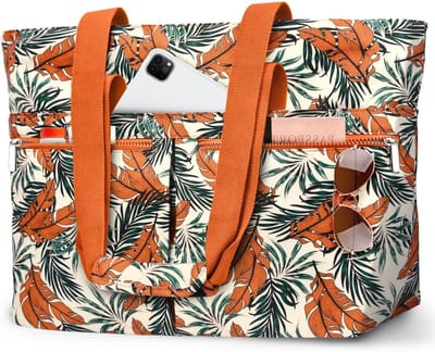 Grote XXL Strandtas voor Vrouwen met Rits en Meerdere Vakken - Vouwbare Reistas en Shopper voor het Strand