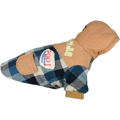 Hooded sweatshirt voor honden Martin Sellier Patchwork