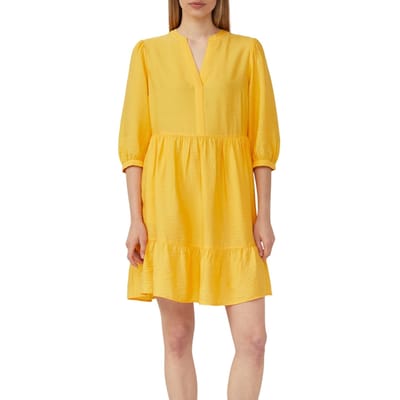 s.Oliver  Dresses Yellow Maat: 42 | Blousejurken Outlet | Dames | Geel