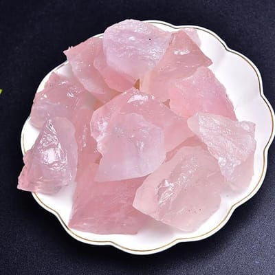 100% Natuurlijk Rozenkwarts Mineralen Monster Hoge Kwaliteit Roze Kristal Steen Genezing Onregelmatige Vorm Ruw Ertssteen Kamerdecor weight 100g rozekwarts kleur