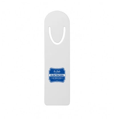 Hacebo® - De beste elektricien metalen boekenlegger - Elektricien - een elektricien - werk - afscheidscadeau - verjaardagscadeau Bladwijzer boekenleggers - 12.7 cm x 3.2cm