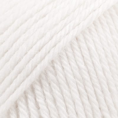 DROPS Lima Uni Colour - 1101 wit - Wol Garen