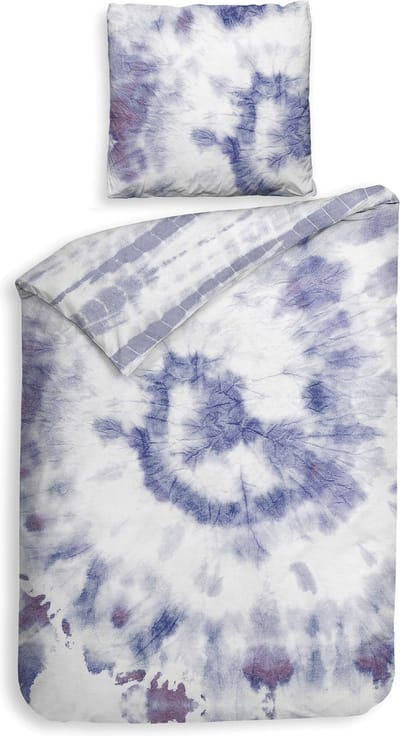 Heckett & Lane Dekbedovertrek Layla (Grey)-140x200/220 cm