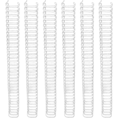 50 stuks Dubbele Lus Draad Bindrug 180 Vel Capaciteit 3:1 Pitch 34 Lus 19mm Diameter Set Kit voor