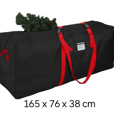 MeubelsvanJoep® Opbergtas voor Kunstkerstboom - Beschermhoes tuinkussens – 165x76x38 cm – Deluxe Opbergoplossing met Ritssluiting en Handvaten - Stevige Tas voor Kerstboomopslag