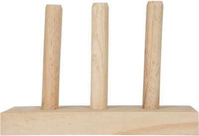 Graine Creative houten washi tape houder - knutsel organizer 22x7x15 cm.