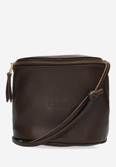Fred De La Bretoniere - Marianneke Crossbody Donkerbruin - Maat One Size