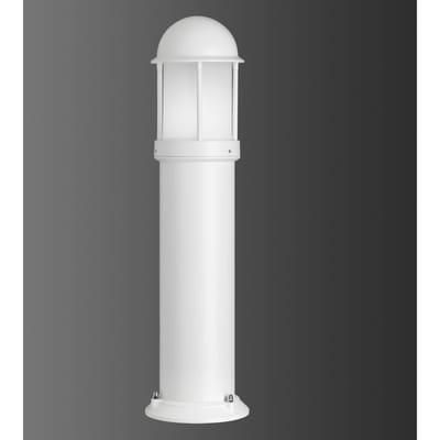 LCD Gepoedercoate tuinpadverlichting Mason, wit