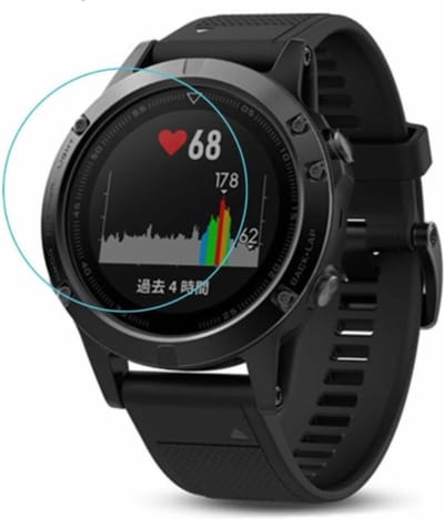 Strap-it Screen protector glas - beschermend glasplaatje geschikt voor Garmin Fenix 5 / Fenix 5 Plus