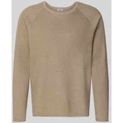 Gebreide pullover met ronde hals, model 'TITZIAN'