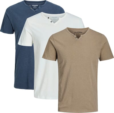 Jack & Jones Heren t-shirt 3 pack Split