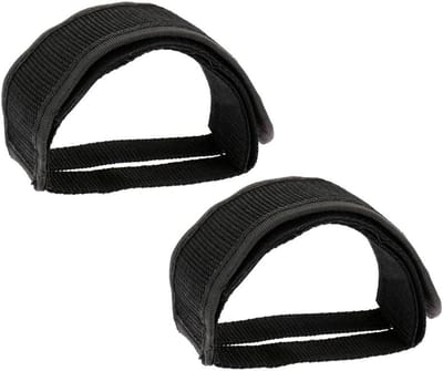 Fietspedaal Banden - Pedaal Straps - Fixed Gear Fietsen - Anti-Slip Ontwerp - 23x5x0.5 cm - Zwart
