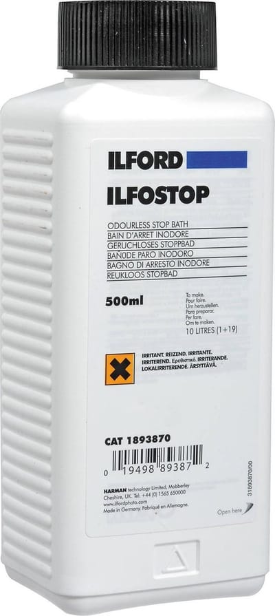Ilford Ilfostop 0.5 liter stopbad