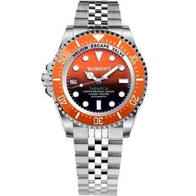 Montre BOBROFF BF0004ibnBFST. Automatique, Couleur orange. Homme. black