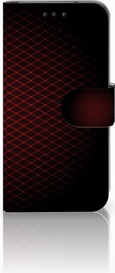 Samsung Galaxy S10e Telefoon Hoesje Geruit Rood