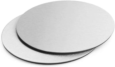 Aluminium Ronde Plaat - Metaal Schijven - Modelbouw Ambachten - Corrosiebestendig Materiaal - Diameter 120 mm - Aluminium