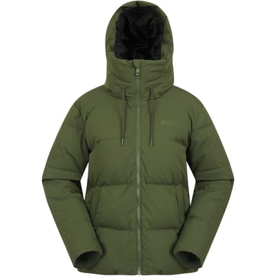 Mountain Warehouse Dames/Dames Cosy Extreme Korte Donzen Jas (Groen)