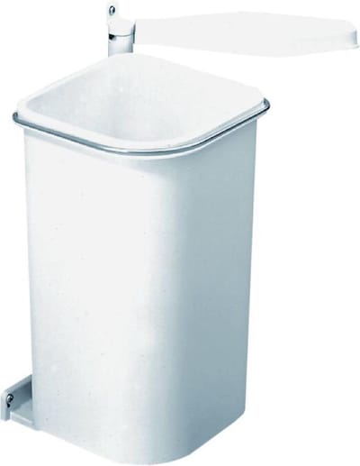 Hailo Inbouw Prullenbak - 5 l - Wit