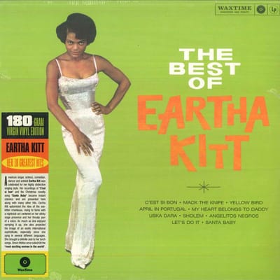 LP Plaat EARTHA KITT - The Best Of 772316 WaxTime 2023 Europa Jazz orange
