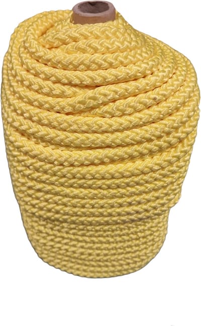 Springtouw Rol 50 Meter Geel, Springtouw Indoor/Outdoor, Rol, Touw