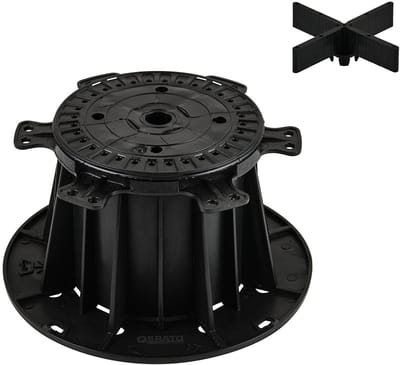Qerato Verstelbare Tegeldrager Voor Terras BP 110-202 mm 10 Stuks