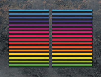 TMK ArtDeko - Gekleurde Glasplaat - 35x52 cm - Beschermende Snijplank