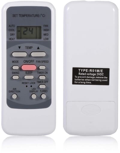 Dailygoody - Airconditioner-afstandsbediening - Universele afstandsbediening - Handig in gebruik - Geschikt voor meerdere modellen - Ideaal voor dagel...