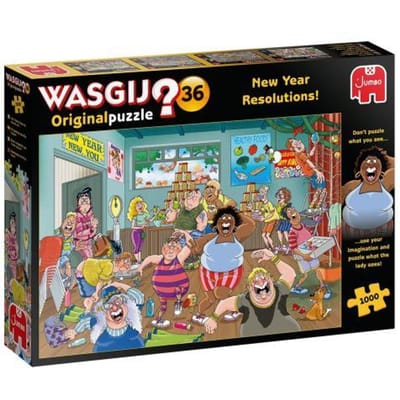 Jumbo Wasgij Original 36 Goede Voornemens! 1000 stukjes Volwassenen puzzels